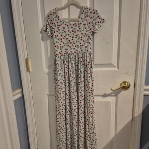 Cherry Print Kids Romper One Piece. Sweethoney